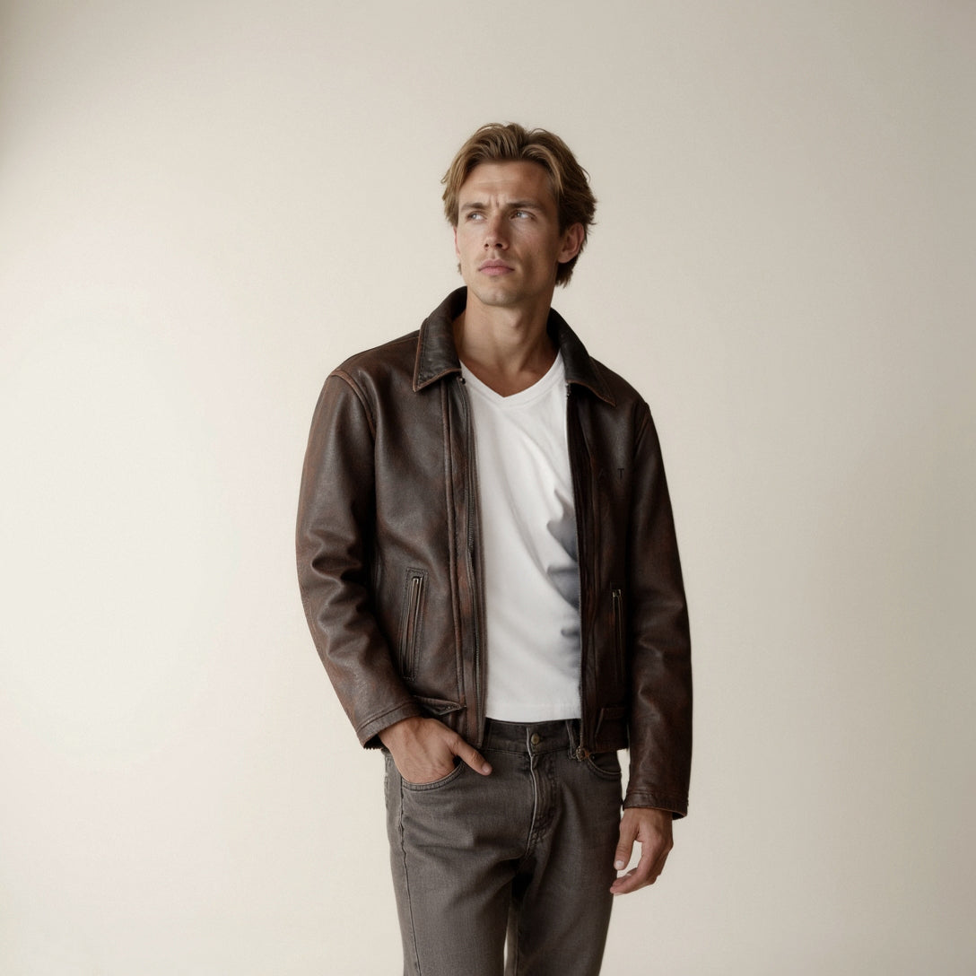 Chaqueta de Cuero Vacuno Goat London