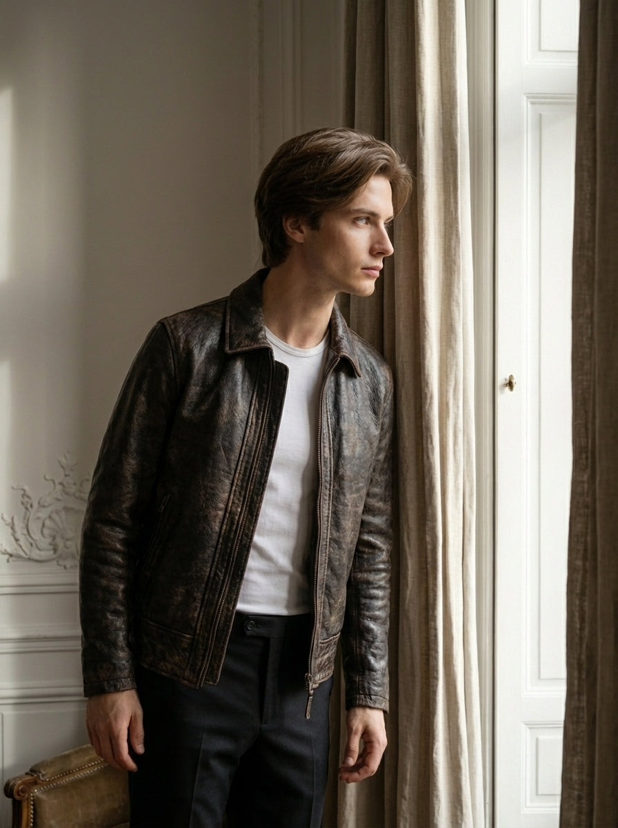 Chaqueta de Cuero Vacuno Goat London