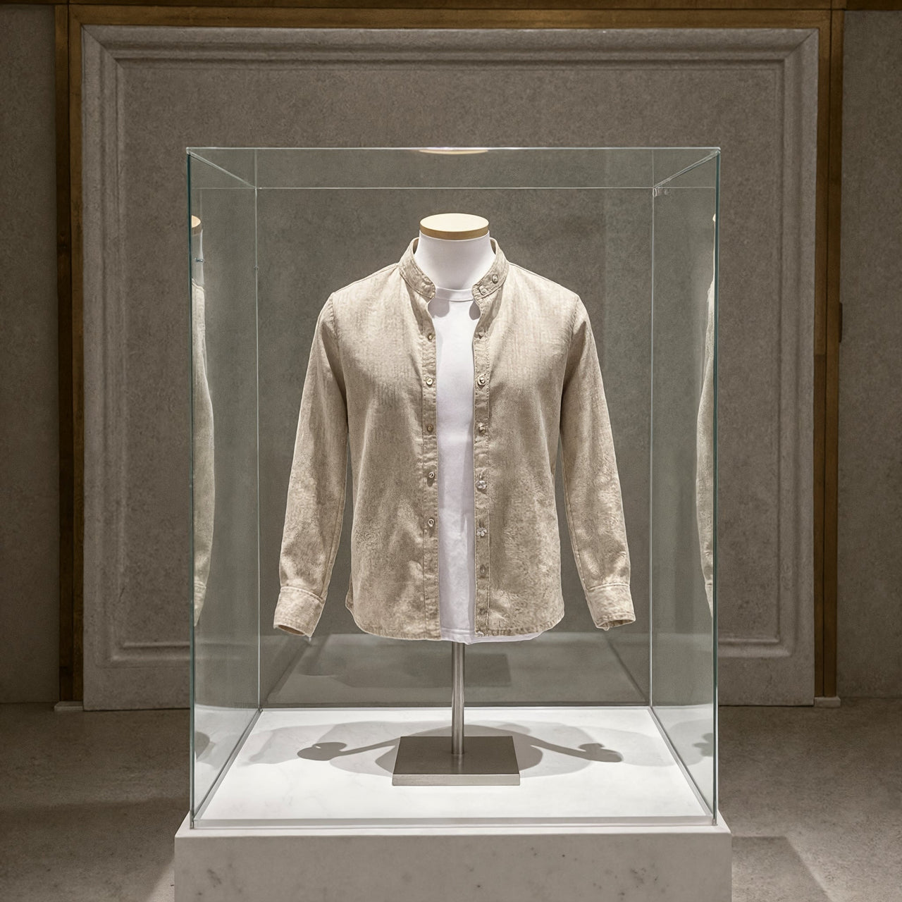 Camisa de 100% lino high quality