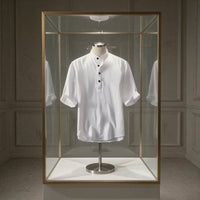 Thumbnail for Camisa de Lino manga corta hasta 10XL