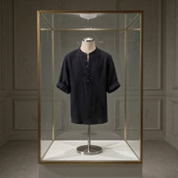 Thumbnail for Camisa de Lino manga corta hasta 10XL