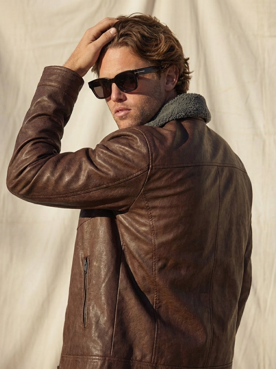 Chaqueta de Cuero Wandsworth