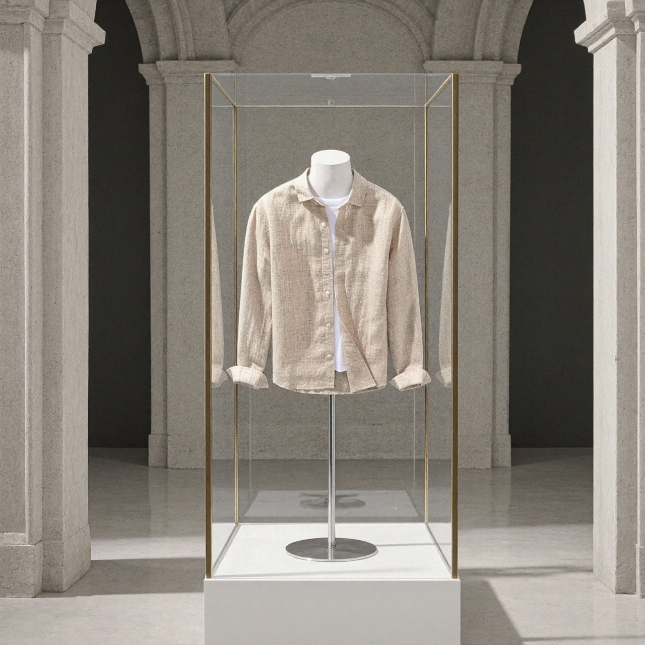 Camisa Beckenham de lino