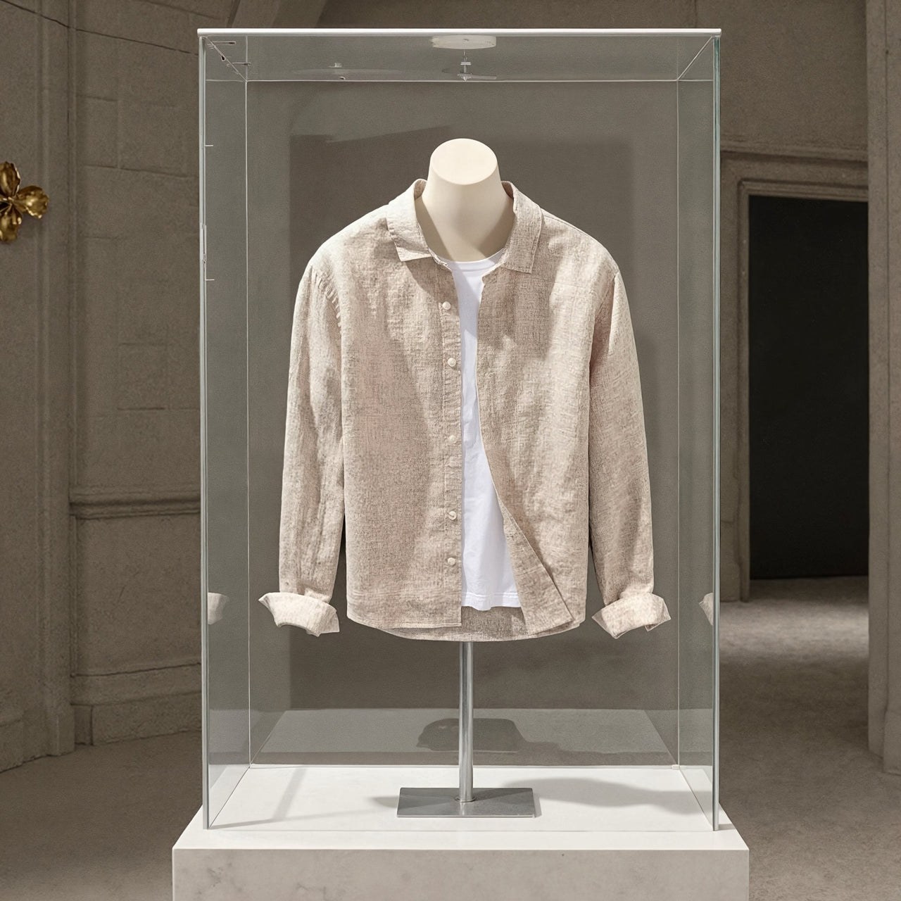 Camisa Beckenham de lino