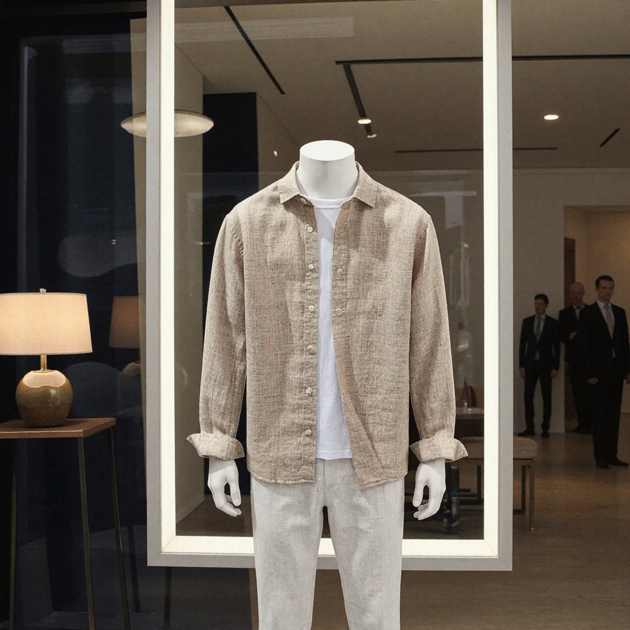 Camisa Beckenham de lino