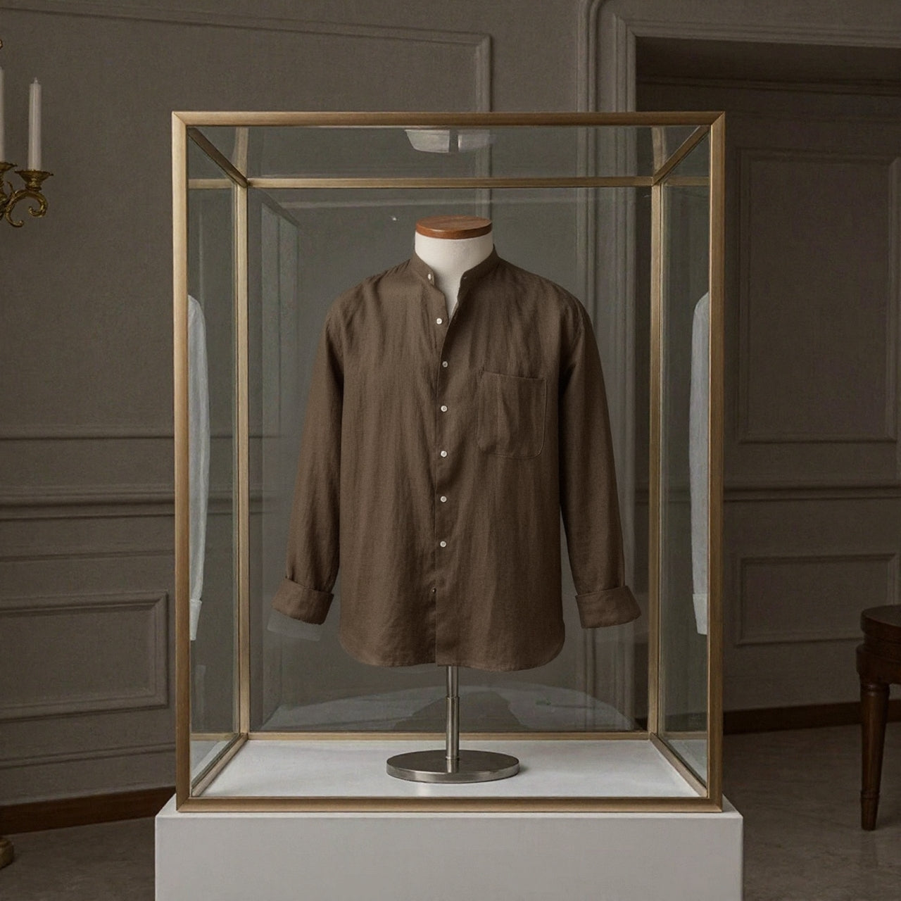 Camisa de Vestir 100% lino Irlandes