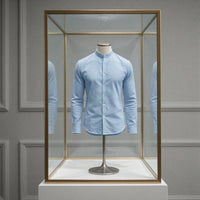 Thumbnail for Camisa de Lino Cuello Mao Talles hasta 10XL