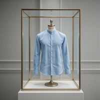 Thumbnail for Camisa de Lino Cuello Mao Talles hasta 10XL