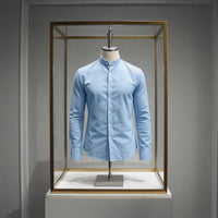 Thumbnail for Camisa de Lino Cuello Mao Talles hasta 10XL