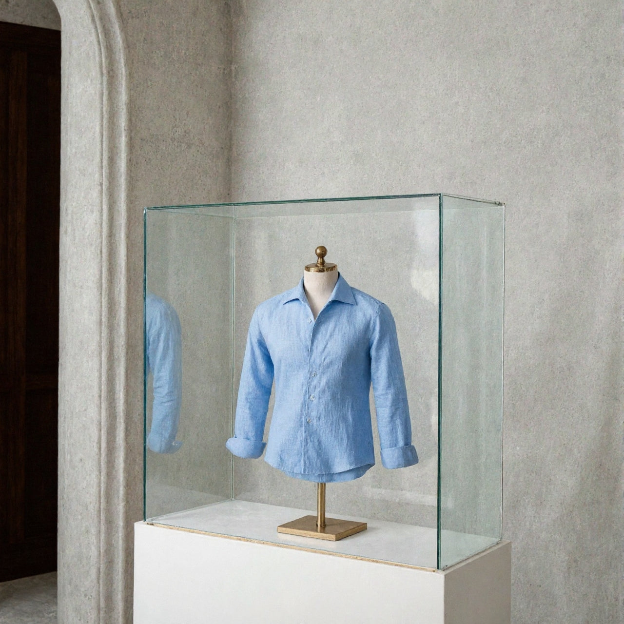 Camisa de Vestir 100% lino old money