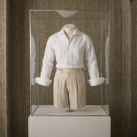 Thumbnail for Camisa de Vestir 100% lino old money