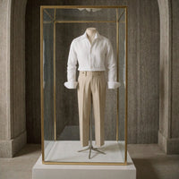 Thumbnail for Camisa de Vestir 100% lino old money