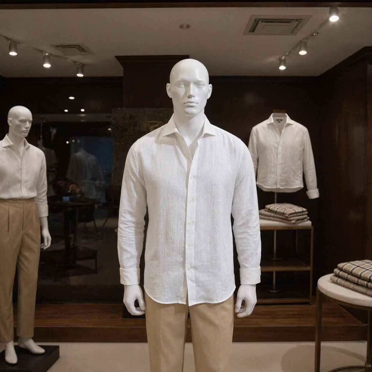 Camisa de Vestir 100% lino Irlandes