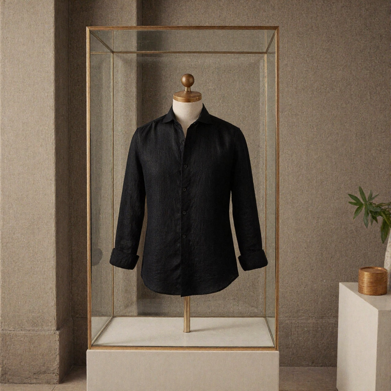 Camisa de Vestir 100% lino Irlandes