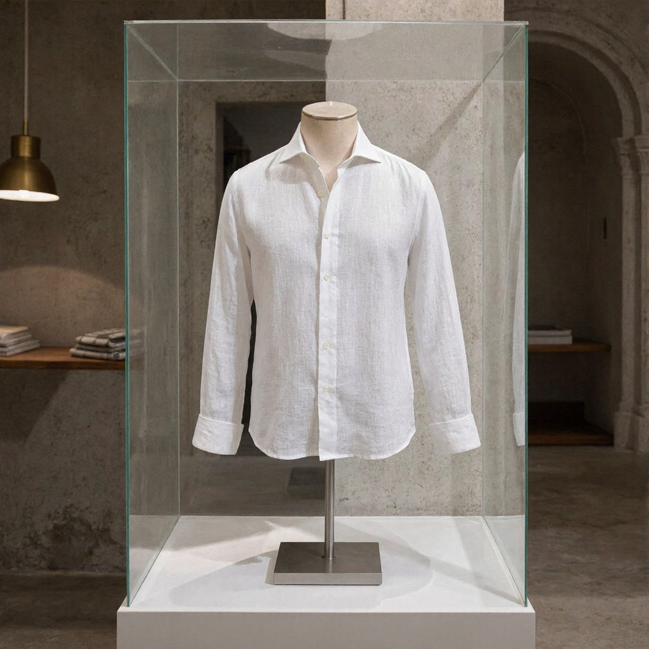 Camisa de Vestir 100% lino Irlandes