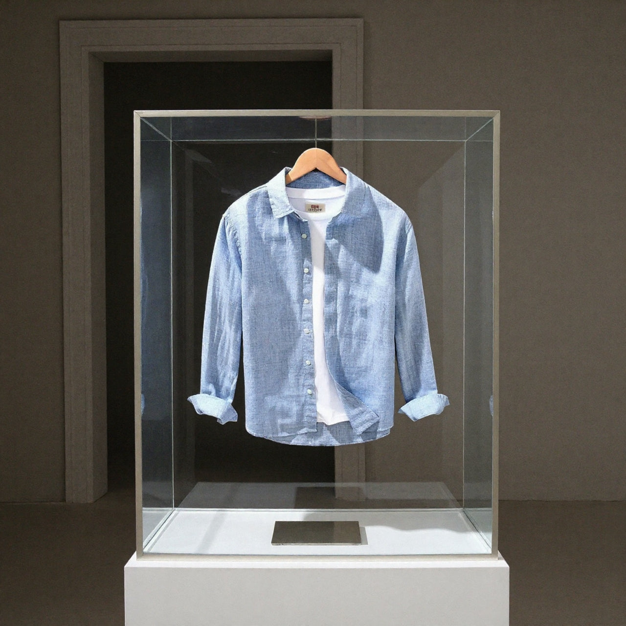 Camisa Beckenham de lino