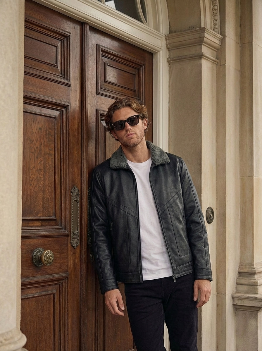 Chaqueta de Cuero Wandsworth