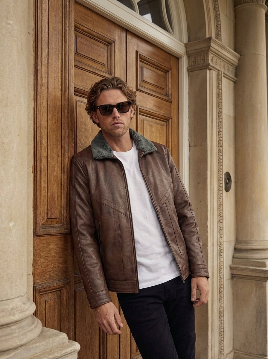 Chaqueta de Cuero Wandsworth