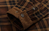 Thumbnail for Chaqueta con Corderito a Cuadros