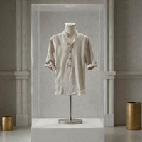 Thumbnail for Camisa de lino Manga 3/4