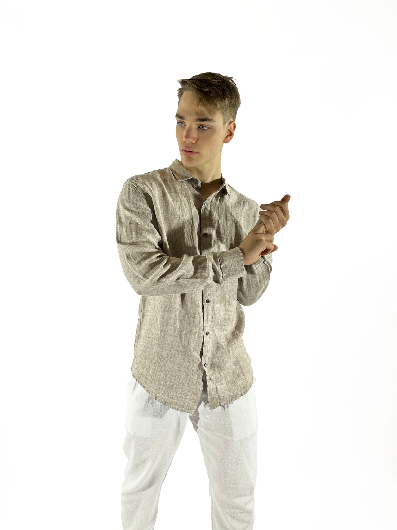 Camisa 100% Lino INGLES