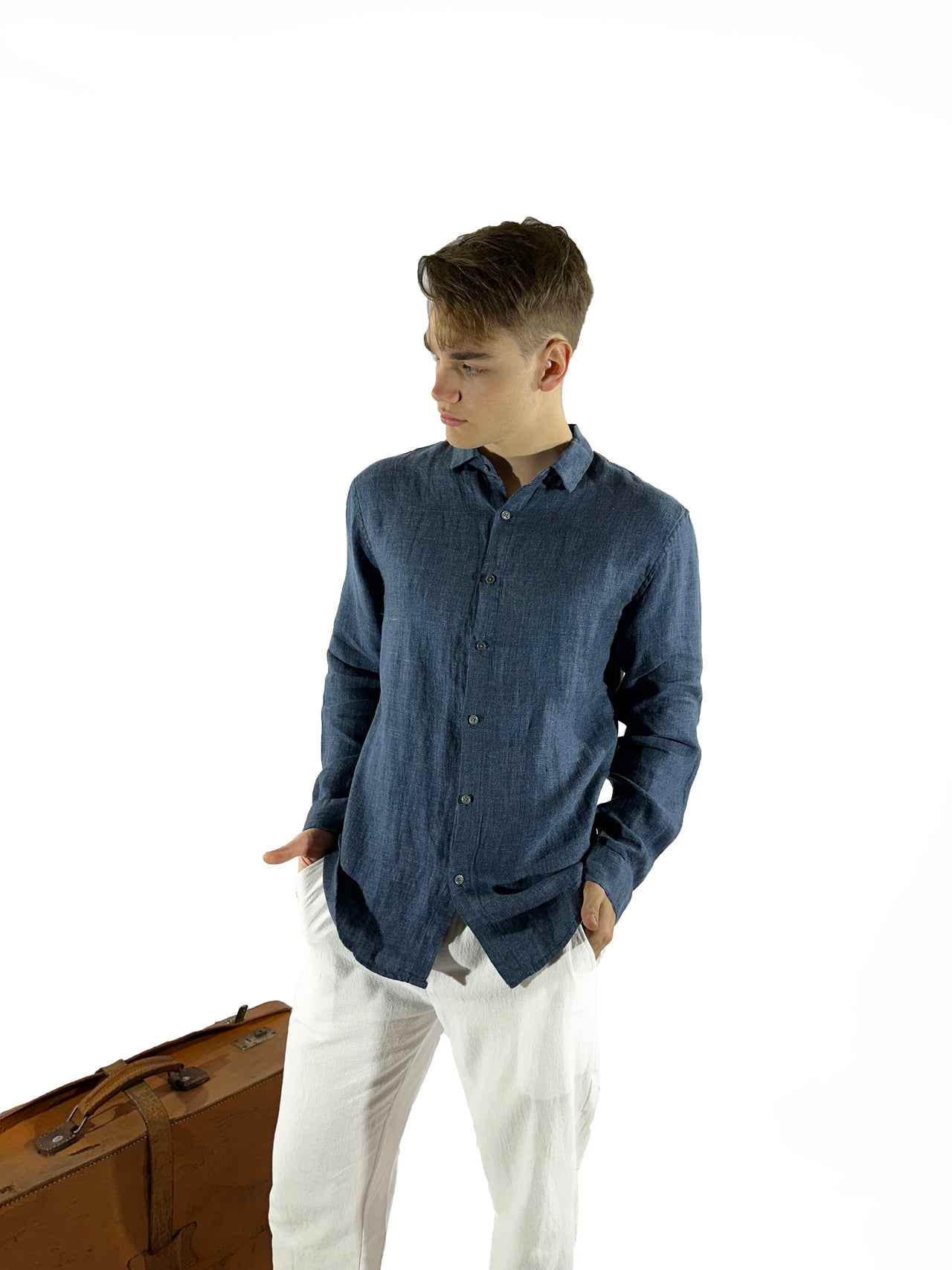 Camisa 100% Lino INGLES