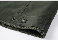 Thumbnail for Chaqueta con forro de Sherpa Verde