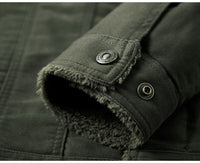 Thumbnail for Chaqueta con forro de Sherpa Negra