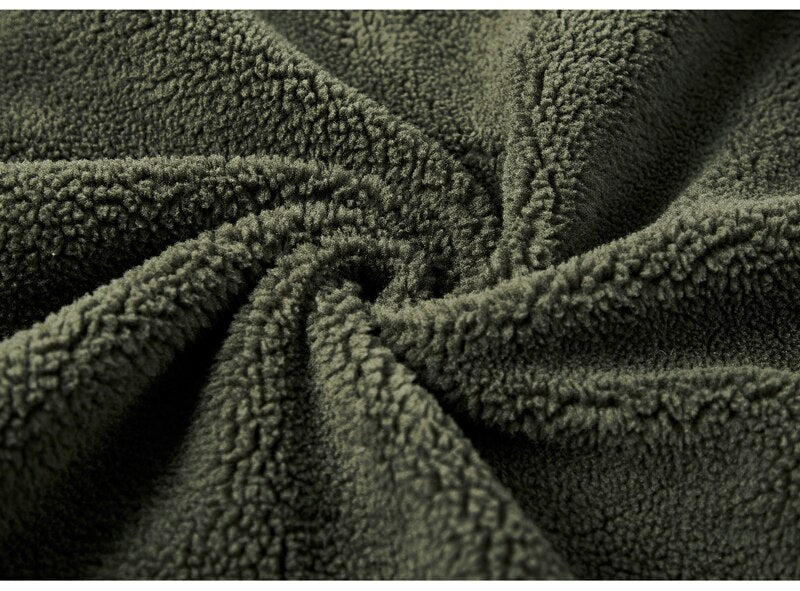 Chaqueta con forro de Sherpa Beige