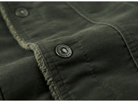 Thumbnail for Chaqueta con forro de Sherpa Beige