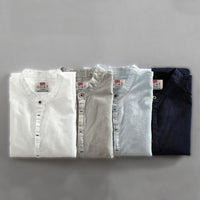 Thumbnail for Camisa de lino Manga Larga cuello mao