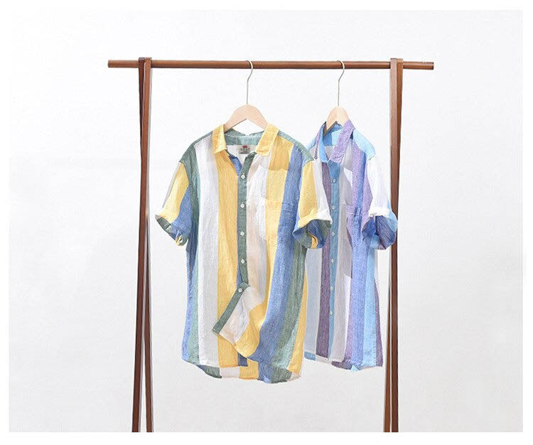 Camisa London Eye mang larga (100% lino)