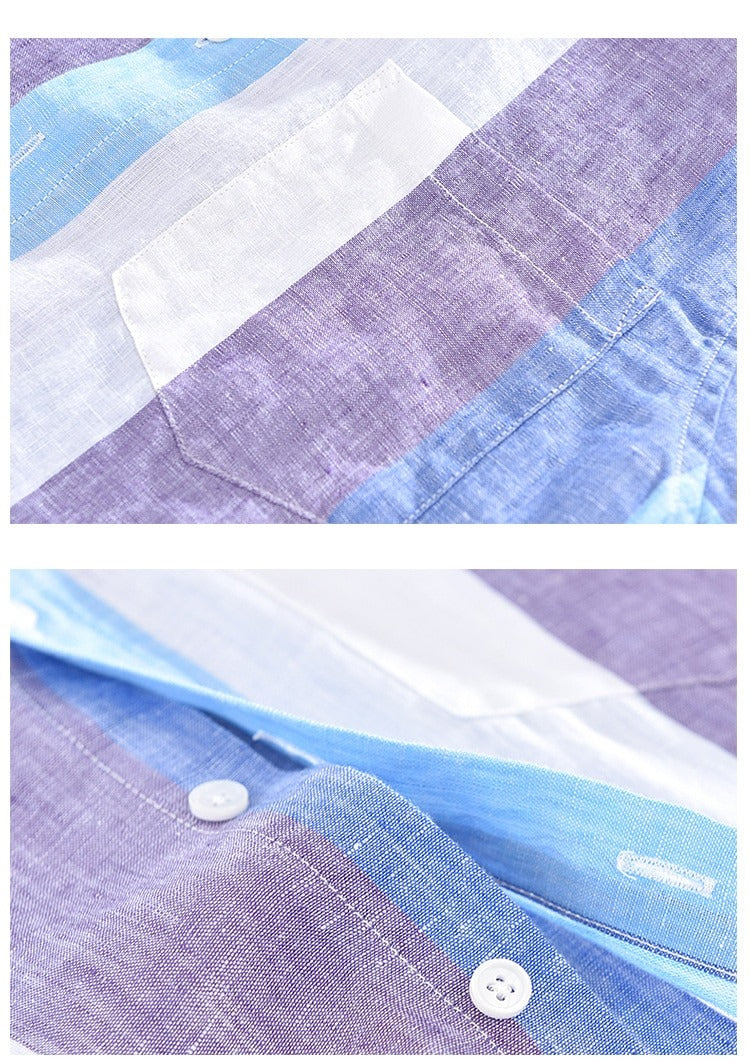 Camisa London Eye  (100% lino)