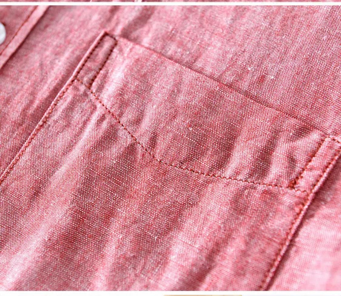 Camisa de lino Manga Larga