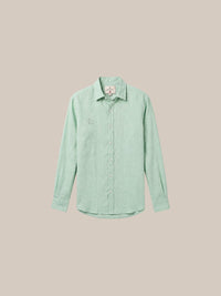 Thumbnail for Camisa artworld linen - 1 verde IA