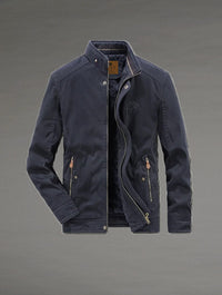 Thumbnail for Campera de Algodón Azul Marino