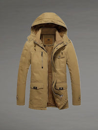 Thumbnail for Campera de Algodón Negra