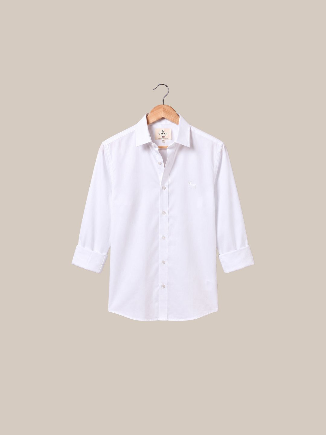 Camisa Belgravia Twill - arremangada