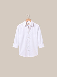 Thumbnail for Camisa Belgravia Twill - arremangada