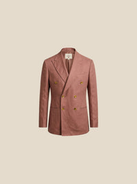 Thumbnail for Blazer Bond Street Double-Breasted - terracota frente