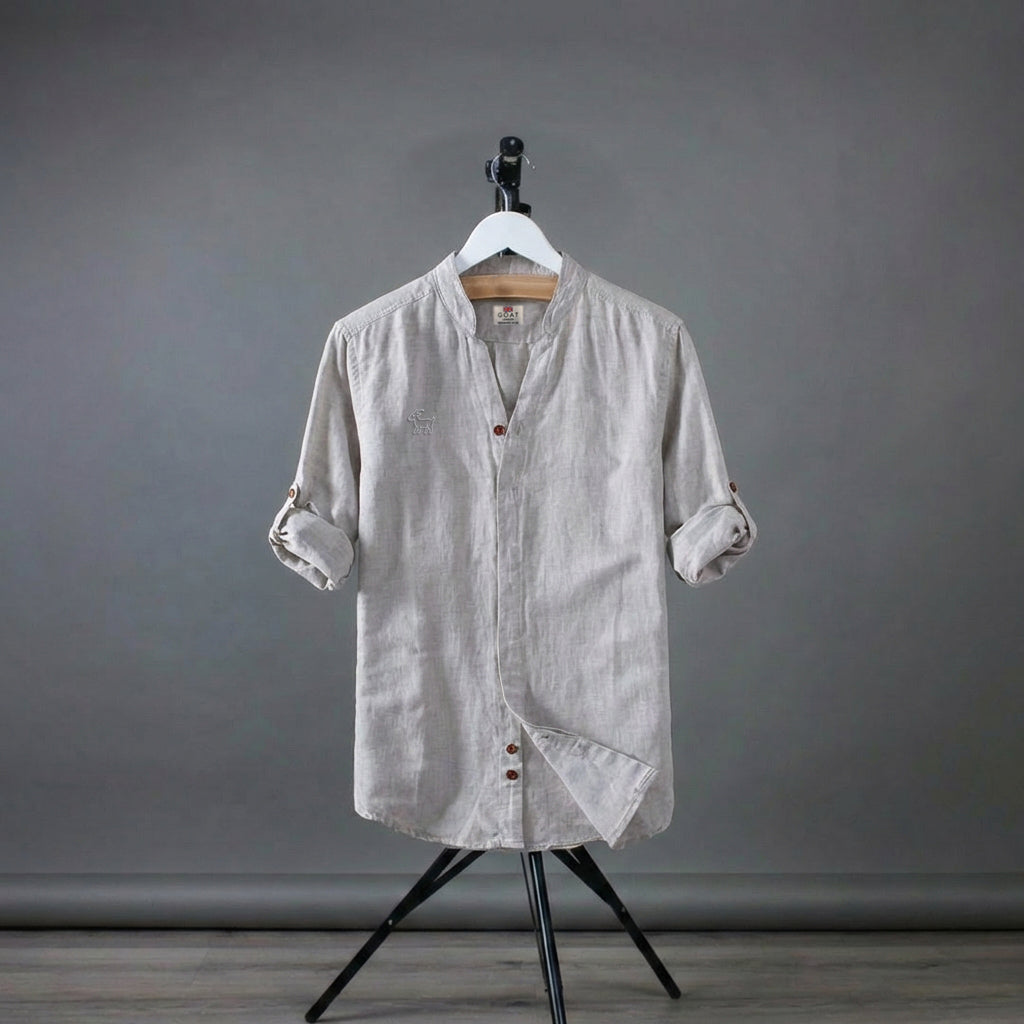 Camisa Bromley de lino