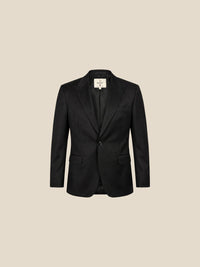 Thumbnail for Blazer Burlington Peak Lapel - negro frente