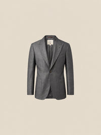 Thumbnail for Blazer Burlington Peak Lapel - gris plata oscuro frente