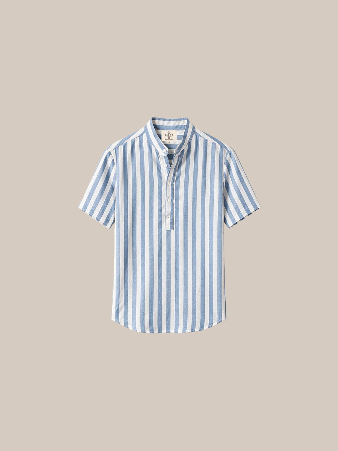 Camisa de lino manga corta a rayas - 4.1.jpg