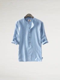 Thumbnail for Camisa de lino Manga 3/4