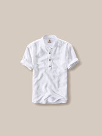 Thumbnail for Camisa Goat London Classic blanca - GOAT LONDON
