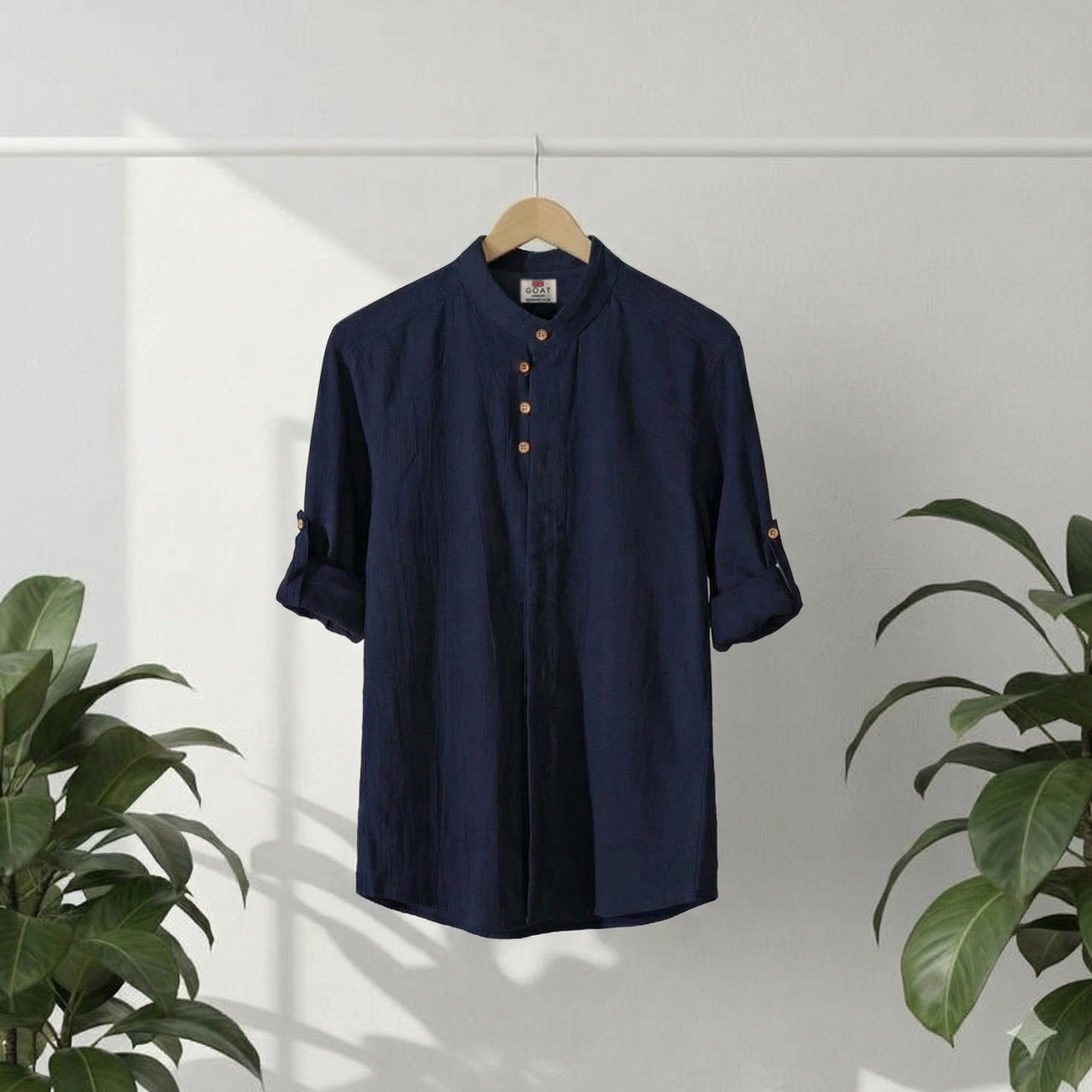 Camisa de lino Manga Larga