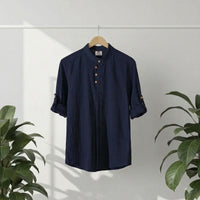 Thumbnail for Camisa de lino Manga Larga