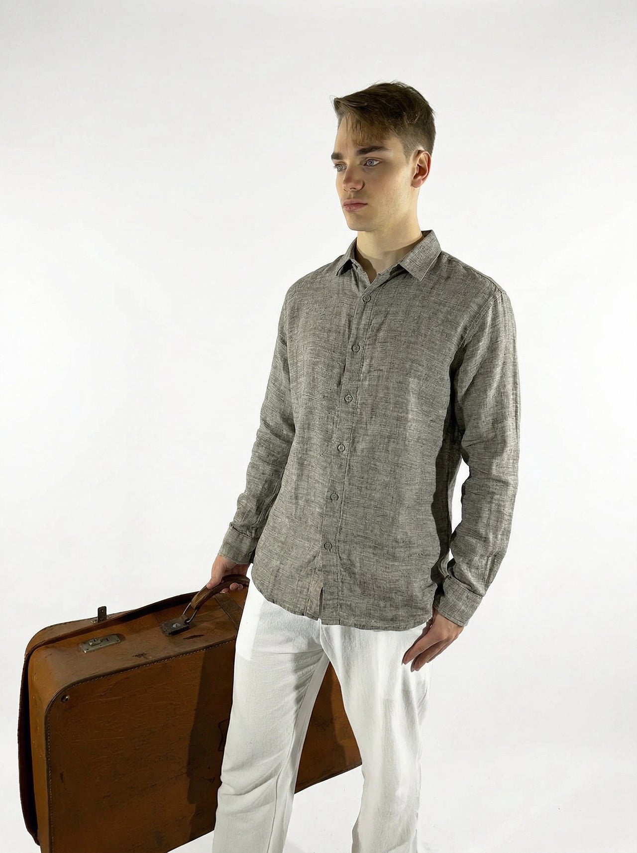 Camisa 100% Lino INGLES