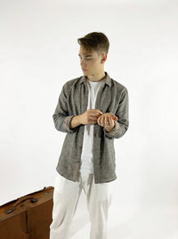 Thumbnail for Camisa 100% Lino INGLES